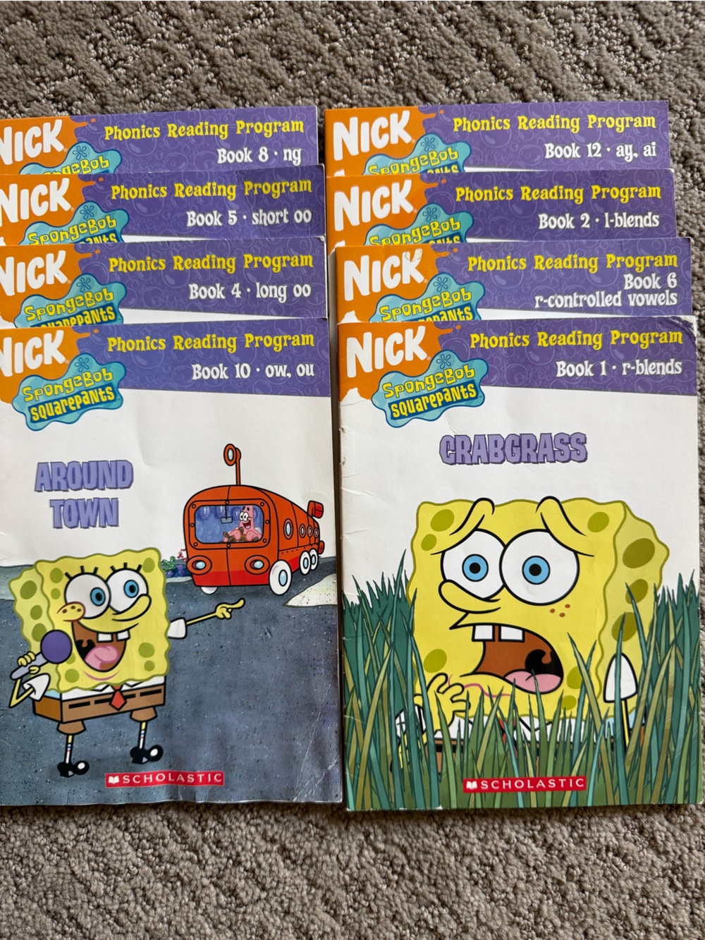 Nickelodeon Phonics Reading Program Booklet Set - SpongeBob & Backyardigans - Picture 5 of 5